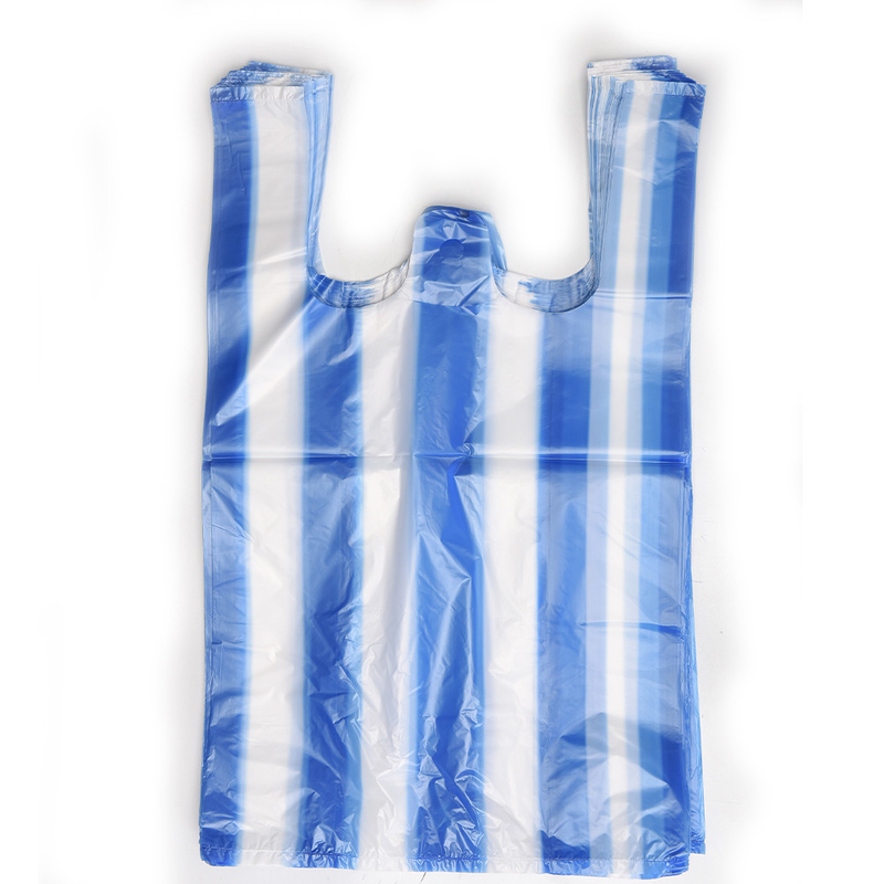 Customized HDPE LDPE LLDPE T-Shirt Plastic Shopping Bags for Business Shopping Needs