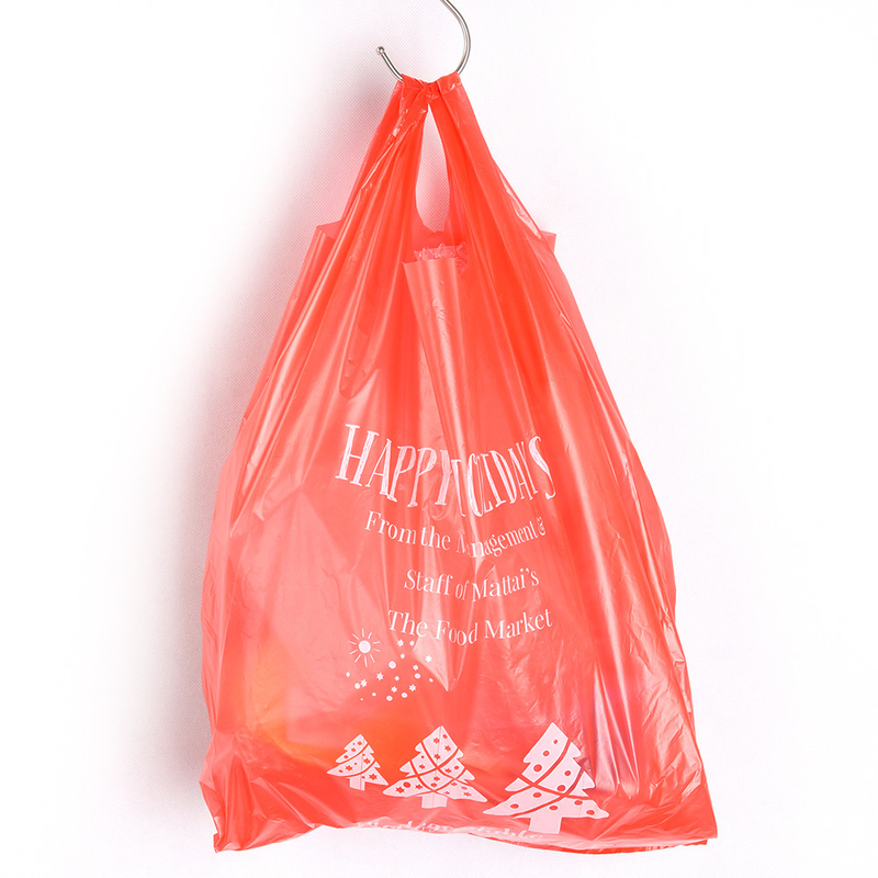 Custom Printed Vest Bag for Household Products at Color Supermarket Thickened Material