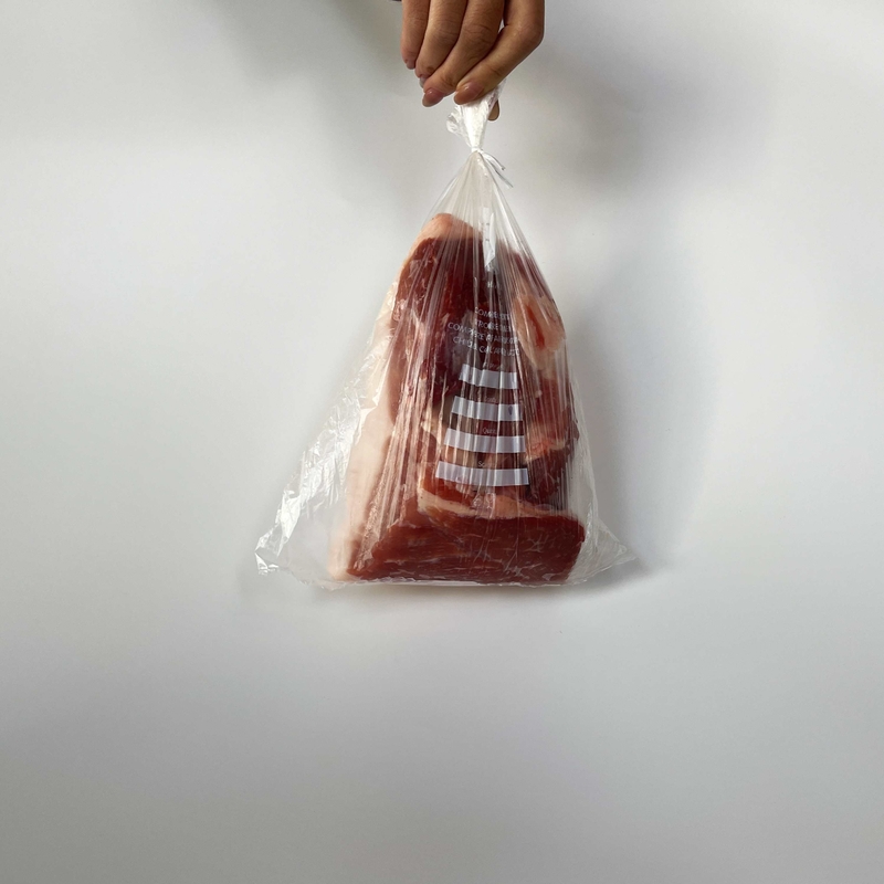 Eco-Friendly Fresh Freezer Bags for Vegetable Packing White and 5-50 Mic Thickness