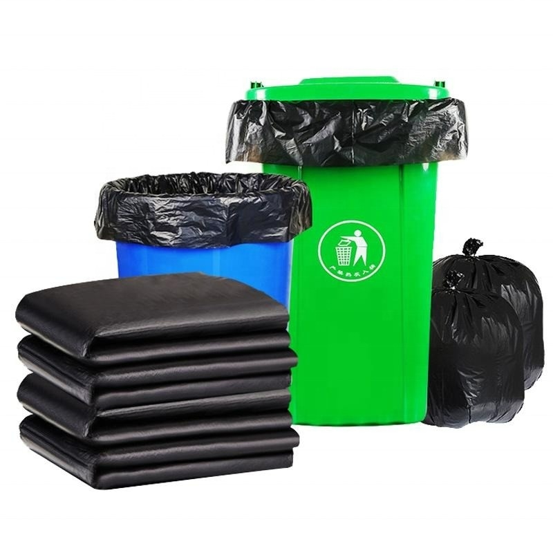 Other Household Products Large Heavy Duty Black Garbage Bags for Commercial Property