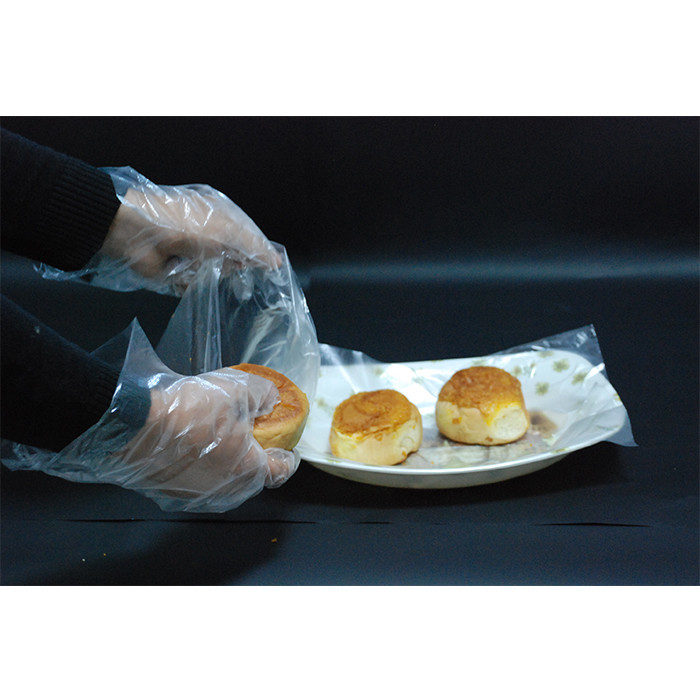 Transparent HDPE LDPE Food Packaging Plastic Grocery Bag On Roll with Customized Size