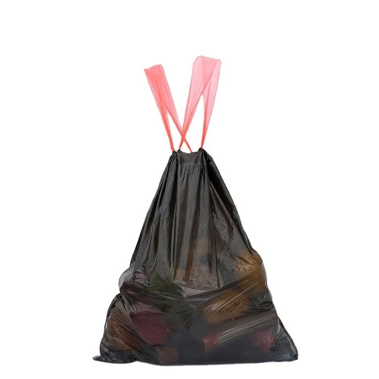 Household Portable Drawstring Garbage Bag in Colorful Design for Easy Waste Management
