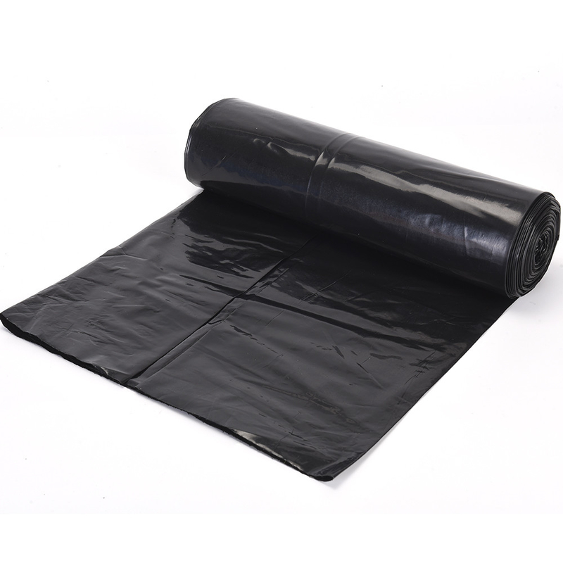 PE Material Heavy Duty Black 3 Mil Contractor Garbage Bags Perfect for Waste Management