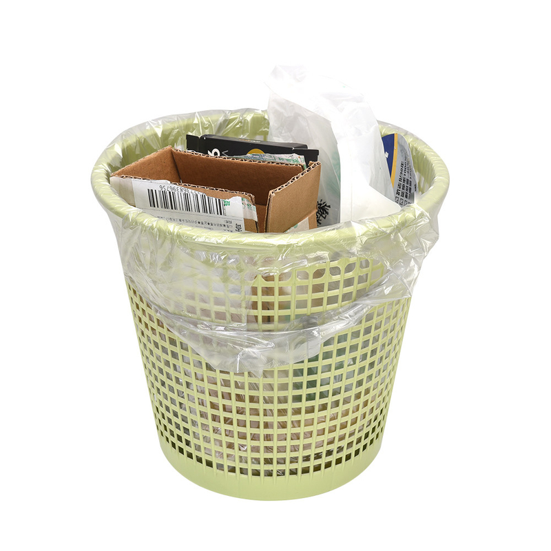 Customized Kitchen Household PE Full Color/black Big Garbage Bags with Security