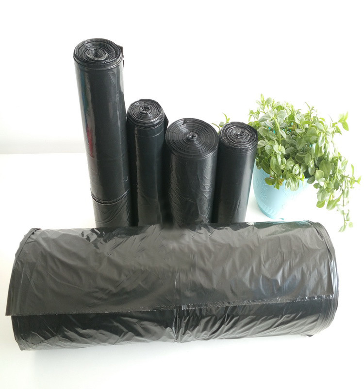 Custom Order Accepted Extra Strong Black LDPE Plastic Garbage Bags for Constructive Wastes