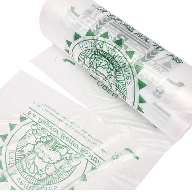 Flexo Printing HDPE Plastic Shopping Bag Custom Gravure Printing for and Eco-Friendly