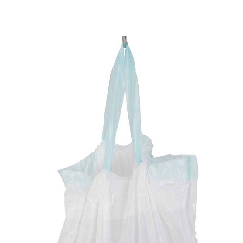 Custom Order Interleaved Plastic Trash Bag On Roll For Kitchen Bin Liner Medical Waste