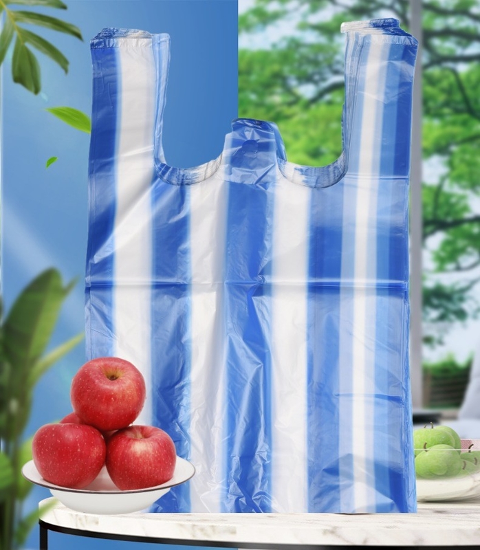 Certificate ok compost Vest Shopping Bags for Custom Colorful Trash Bag Small Garbage Bags